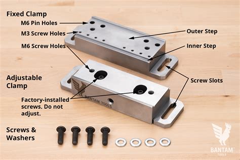 low profile cnc vise 2 part|low profile machining vise.